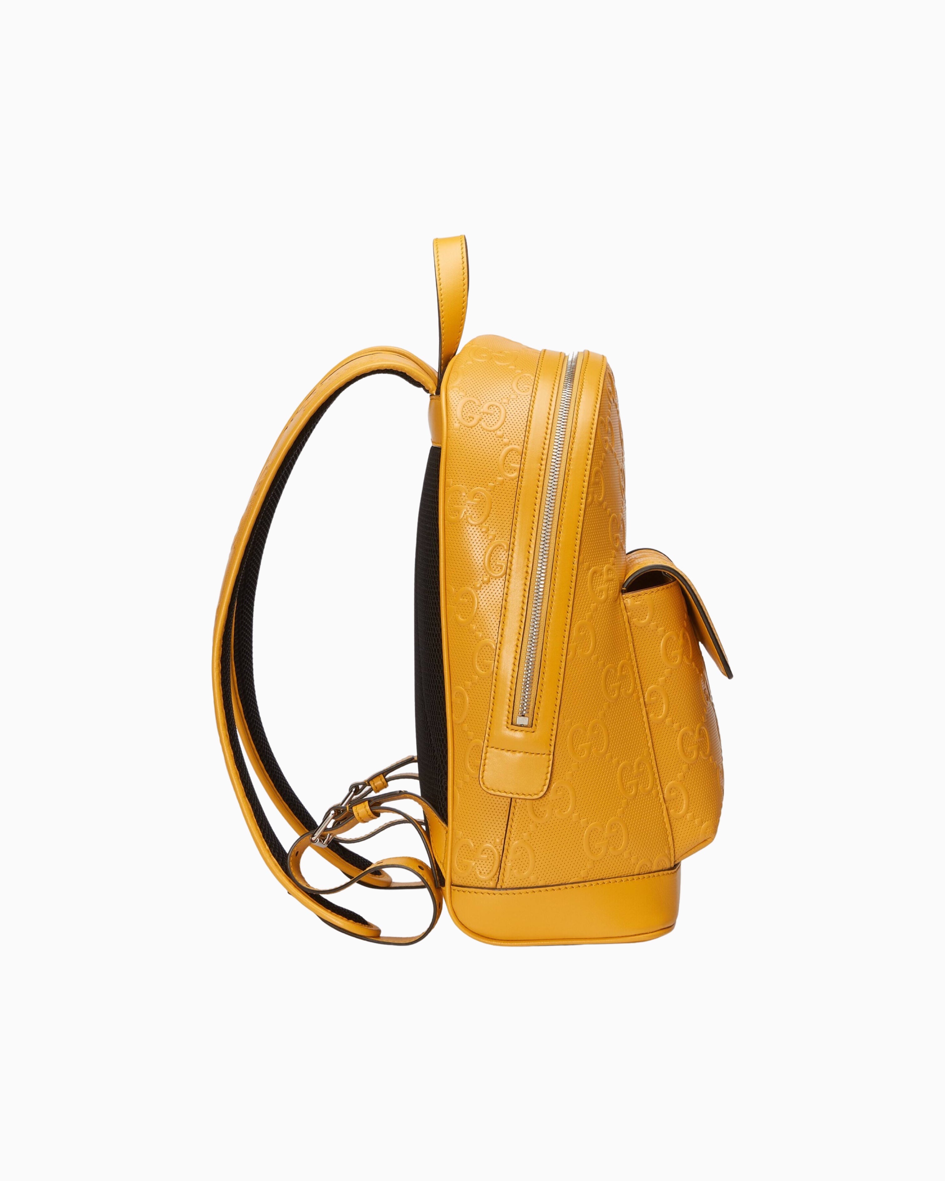 Gucci backpack hot sale yellow strap