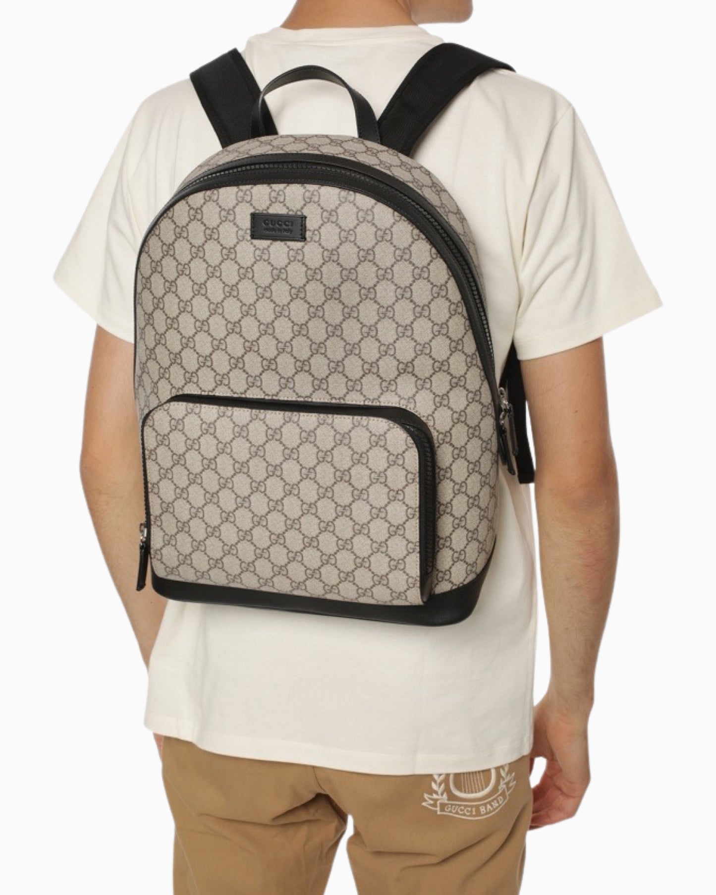 Gucci GG Supreme Canvas Backpack