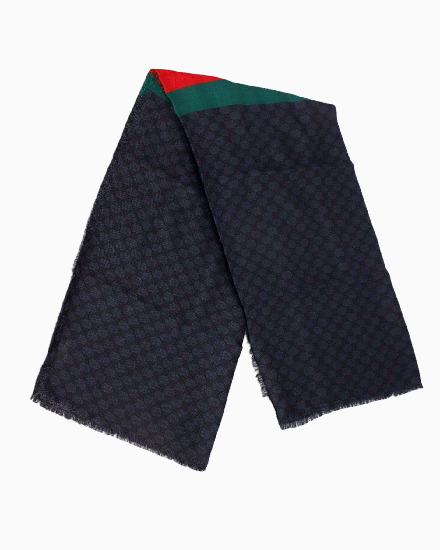 Gucci GG Knit Wool Scarf