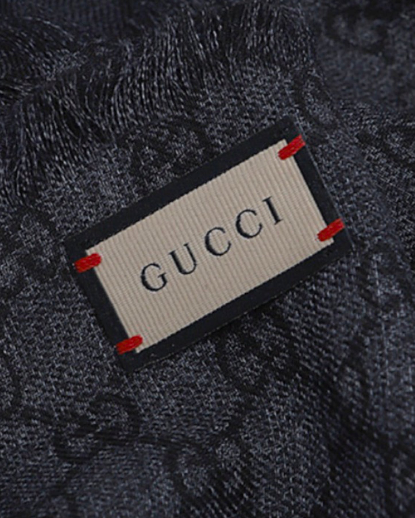 Gucci GG Knit Wool Scarf