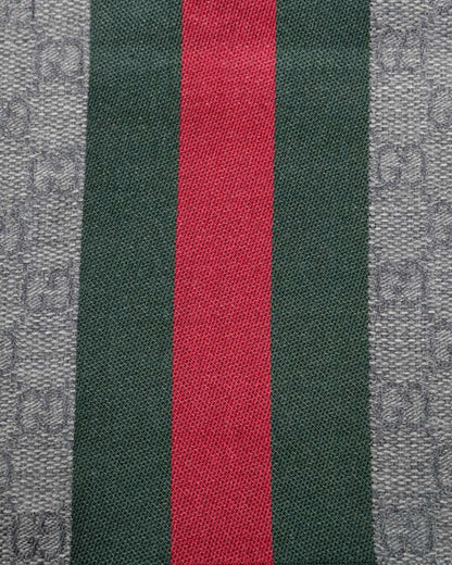 Gucci GG Knit Wool & Silk Scarf