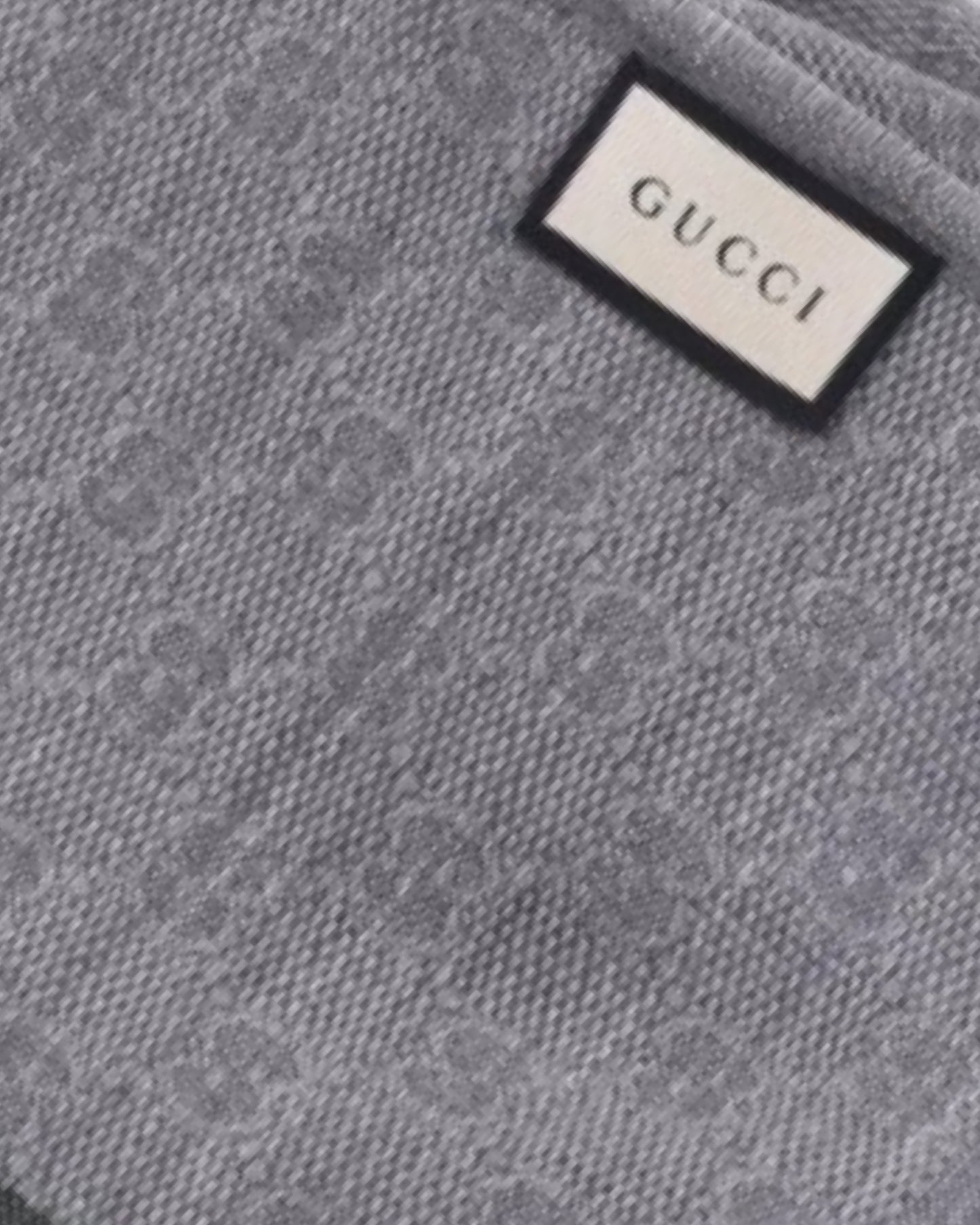 Gucci GG Knit Wool & Silk Scarf