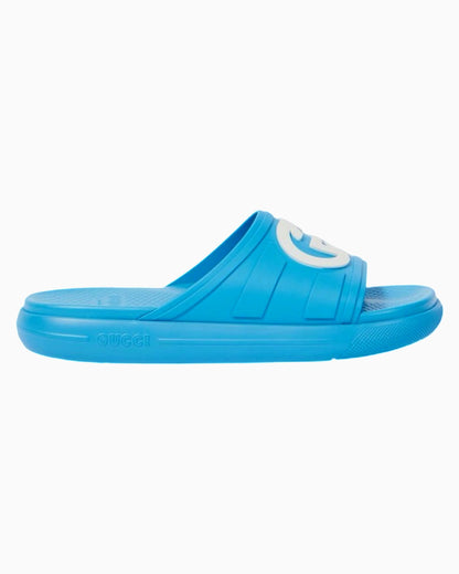 Gucci Interlocking G Rubber Pool Slides