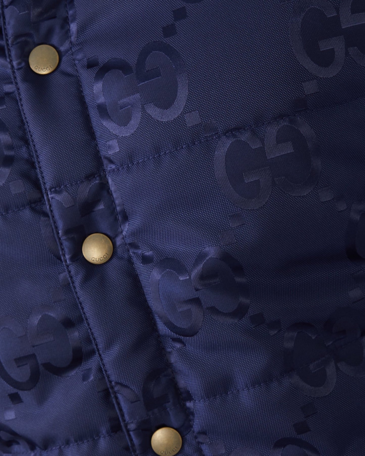 Gucci Reversible Corduroy & GG Jumbo Nylon Padded Shirt Jacket