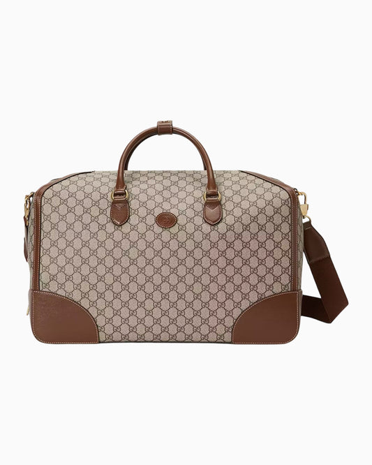 Gucci GG Supreme Canvas Duffle Bag Large
