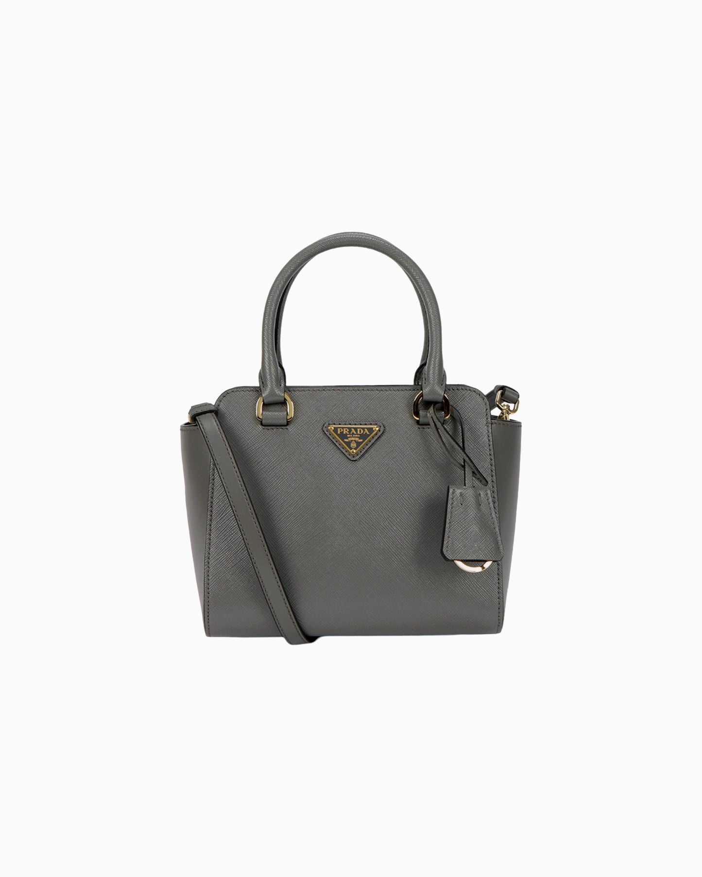 Prada Saffiano Leather Mini Shoulder Bag