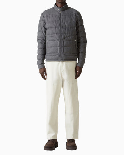 Moncler Acorus Cashmere Short Down Jacket