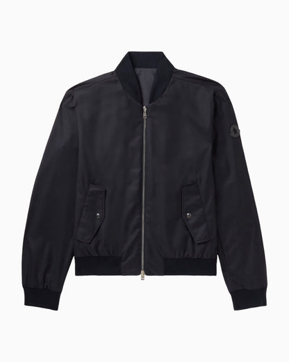 Moncler Barn Reversible Wool and Nylon Bomber Jacket