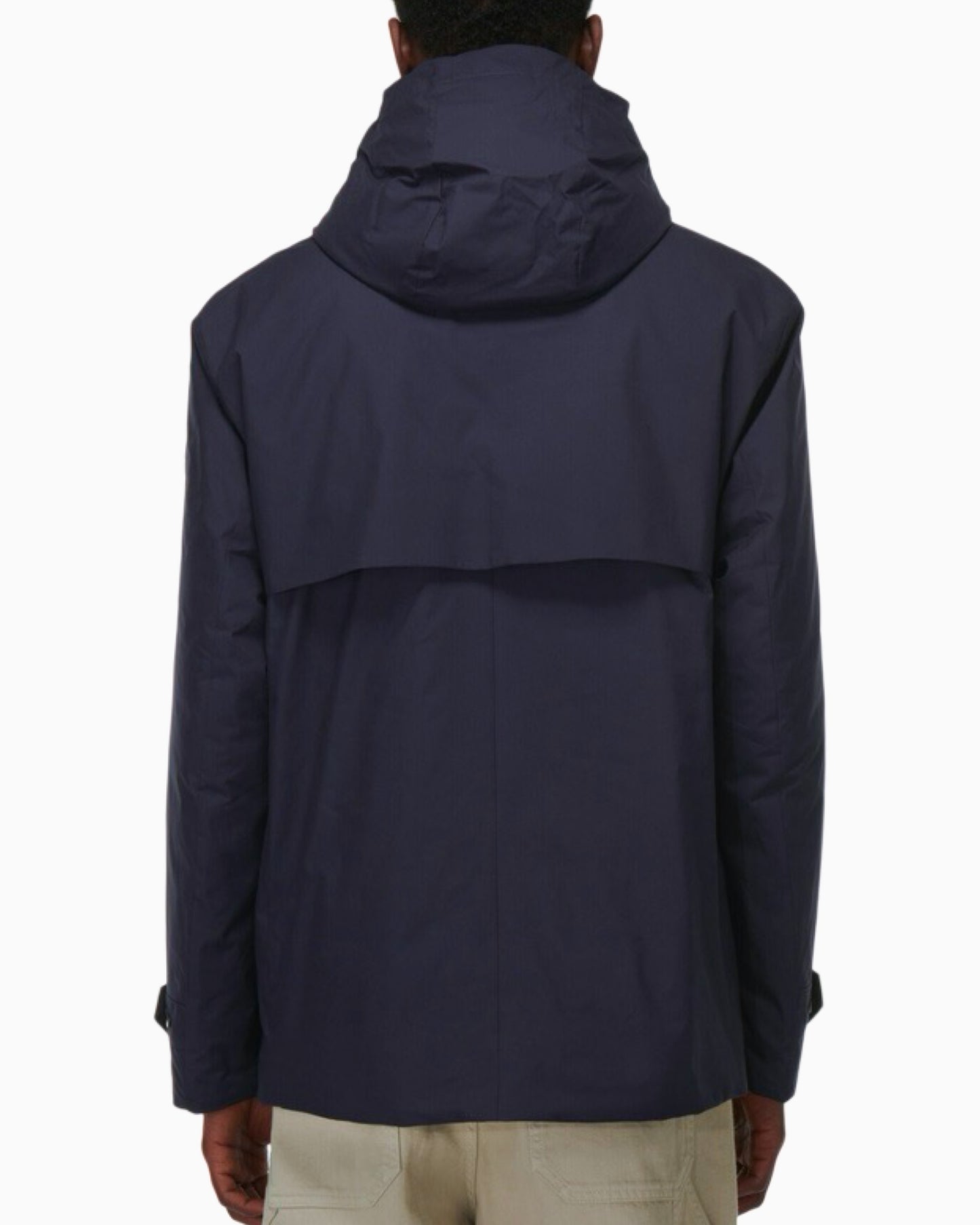 Moncler Barron Mid Length Padded Nylon Hooded Jacket