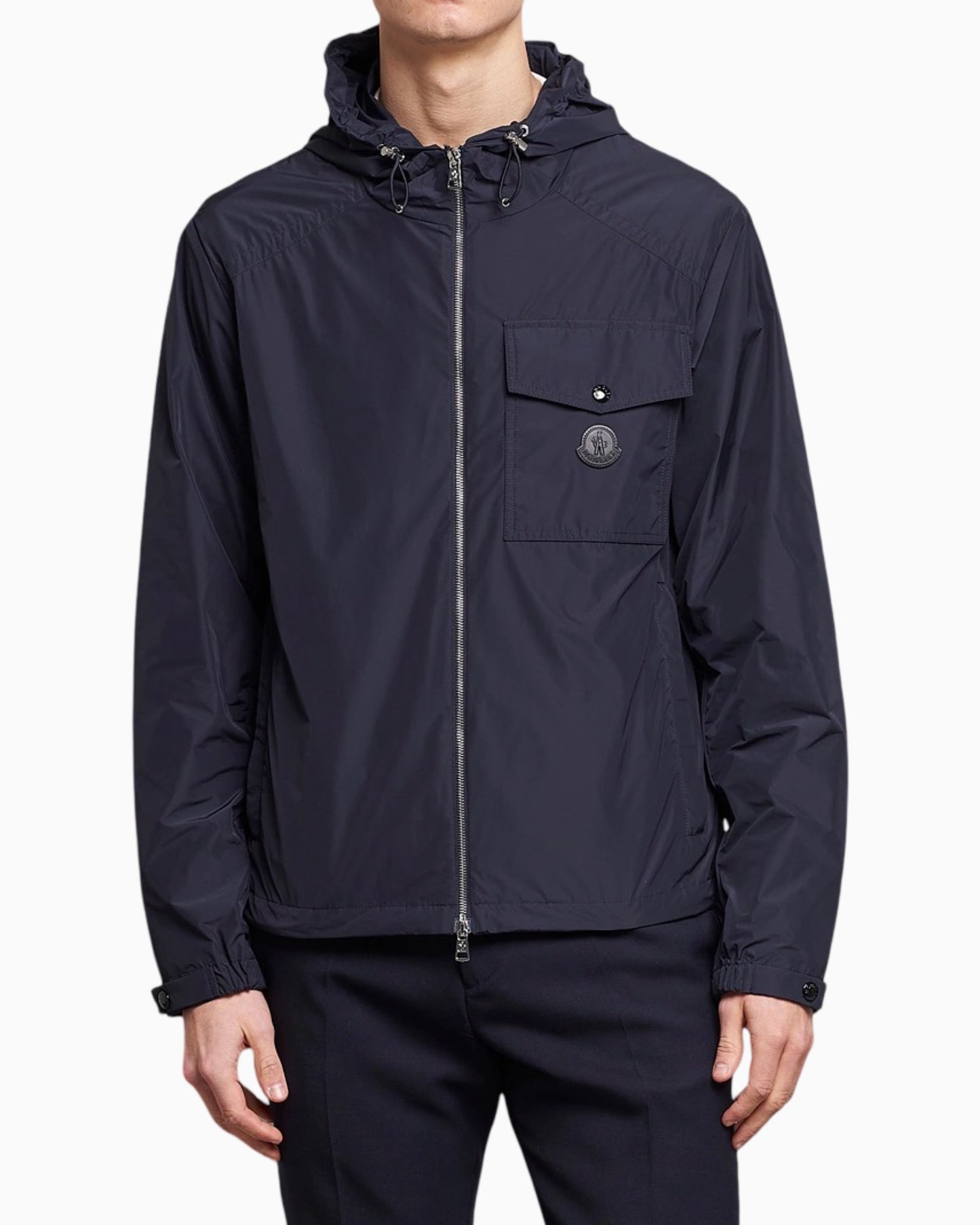 Moncler Fuyue Nylon Hooded Jacket