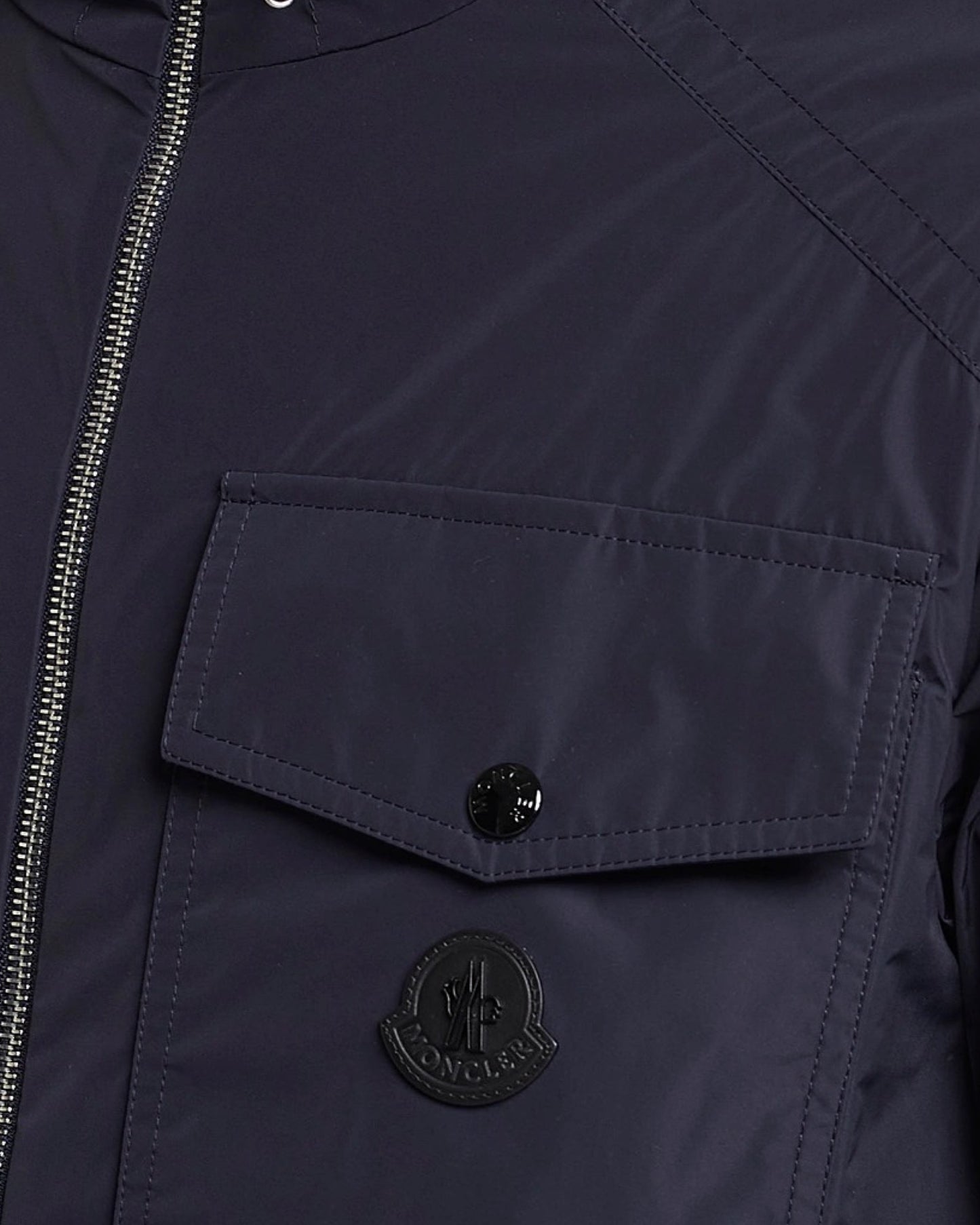 Moncler Fuyue Nylon Hooded Jacket