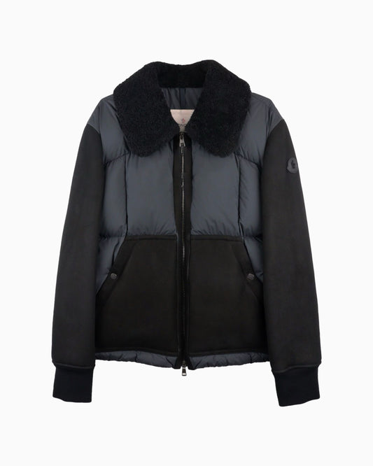 Moncler Gers Suede Short Down Jacket