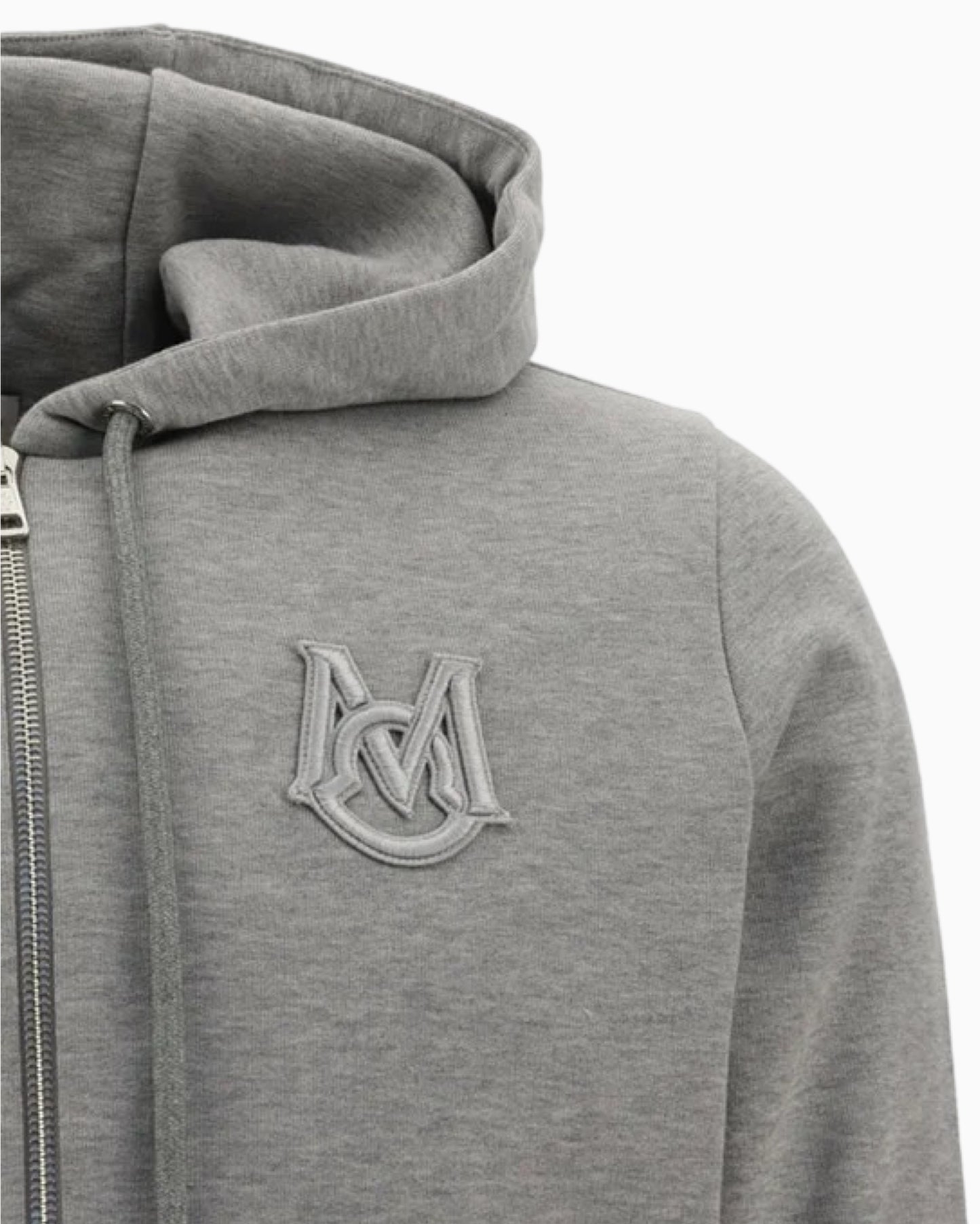 Moncler Chest Logo Zip Up Hoodie