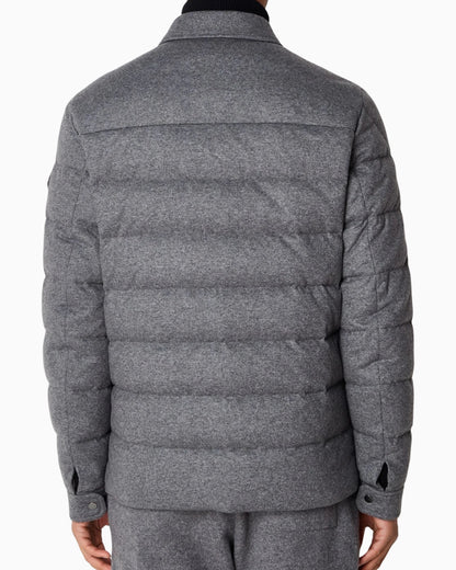 Moncler Todorka Cashmere Down Shirt Jacket