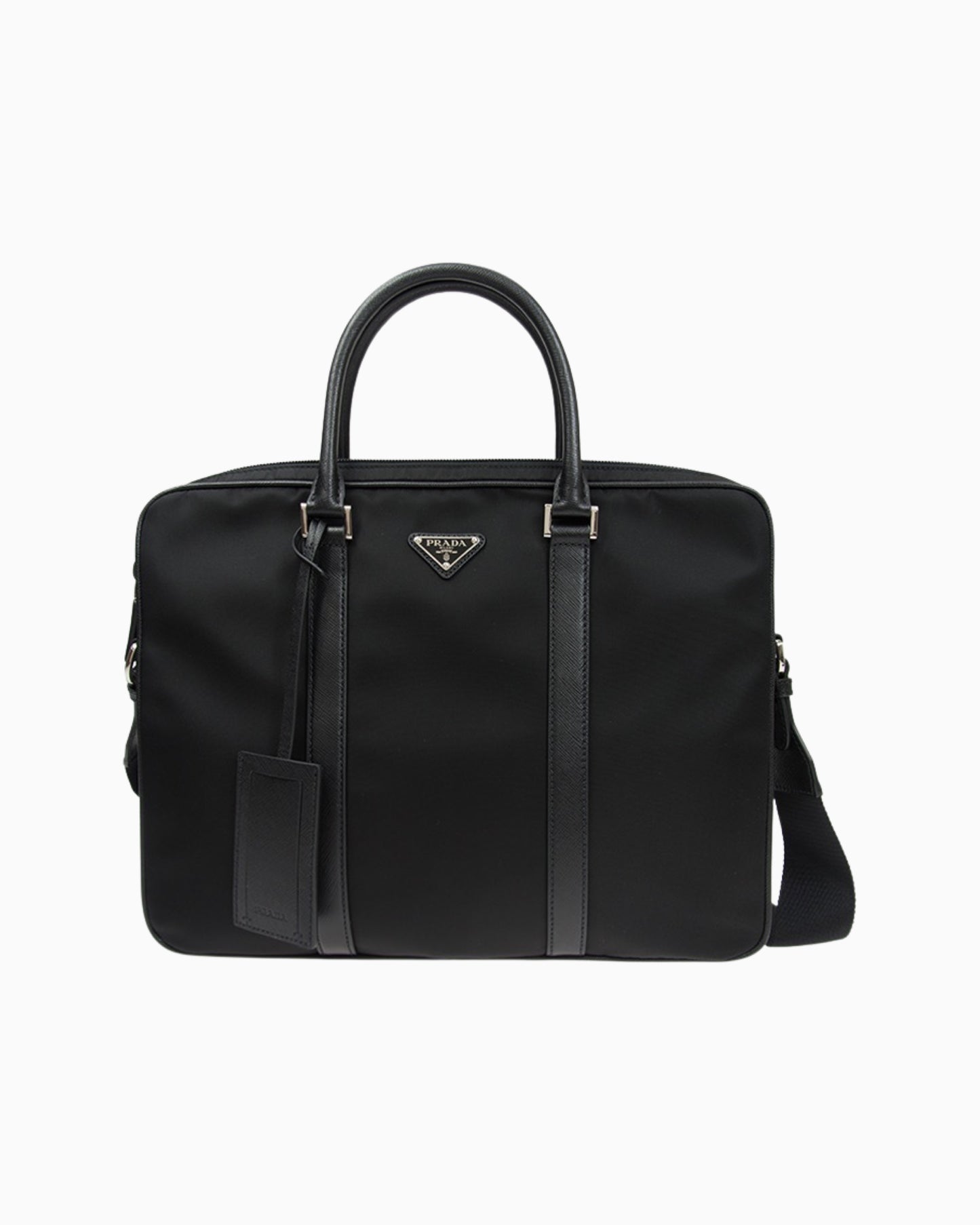 Prada Nylon Briefcase Work Bag