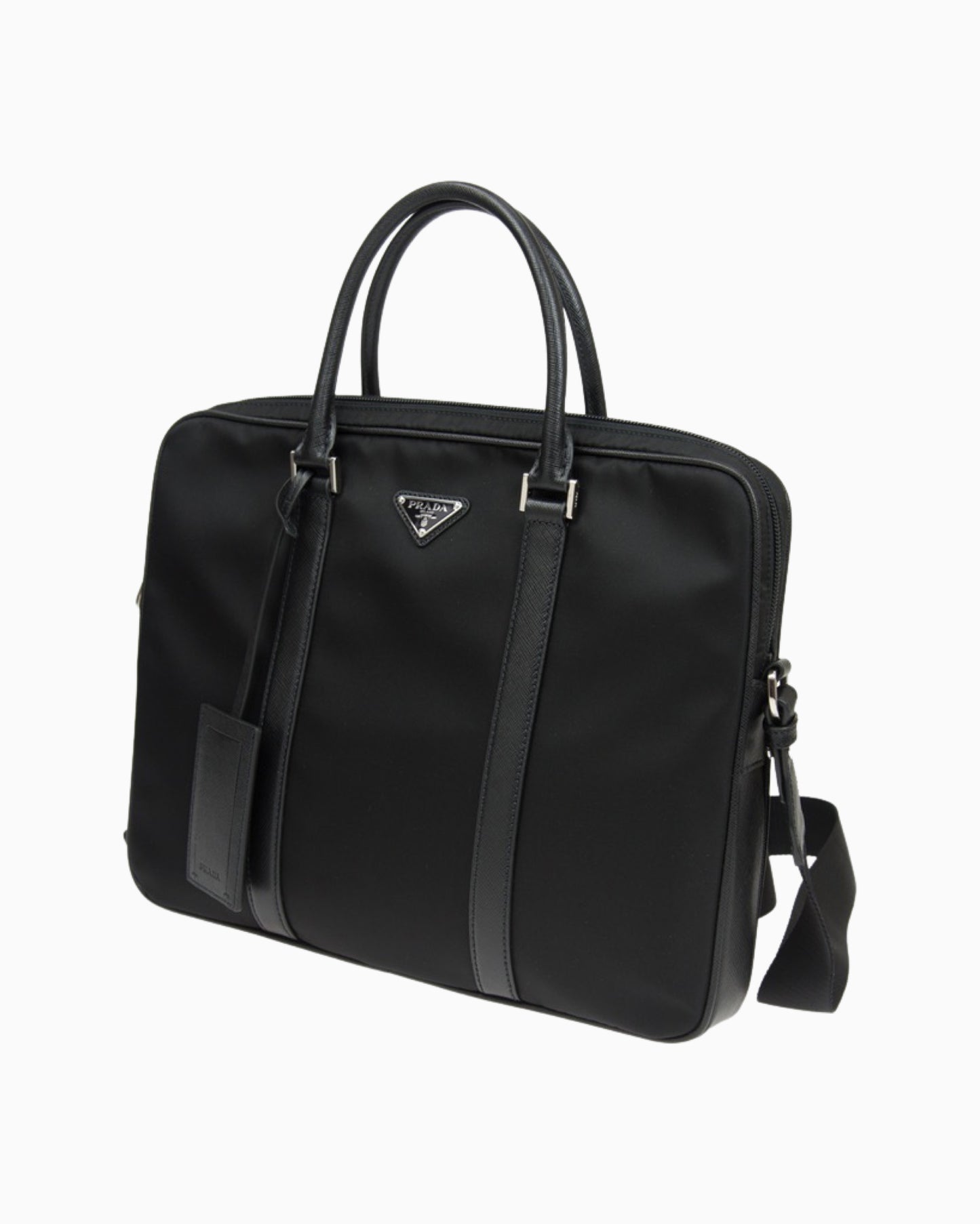 Prada Nylon Briefcase Work Bag