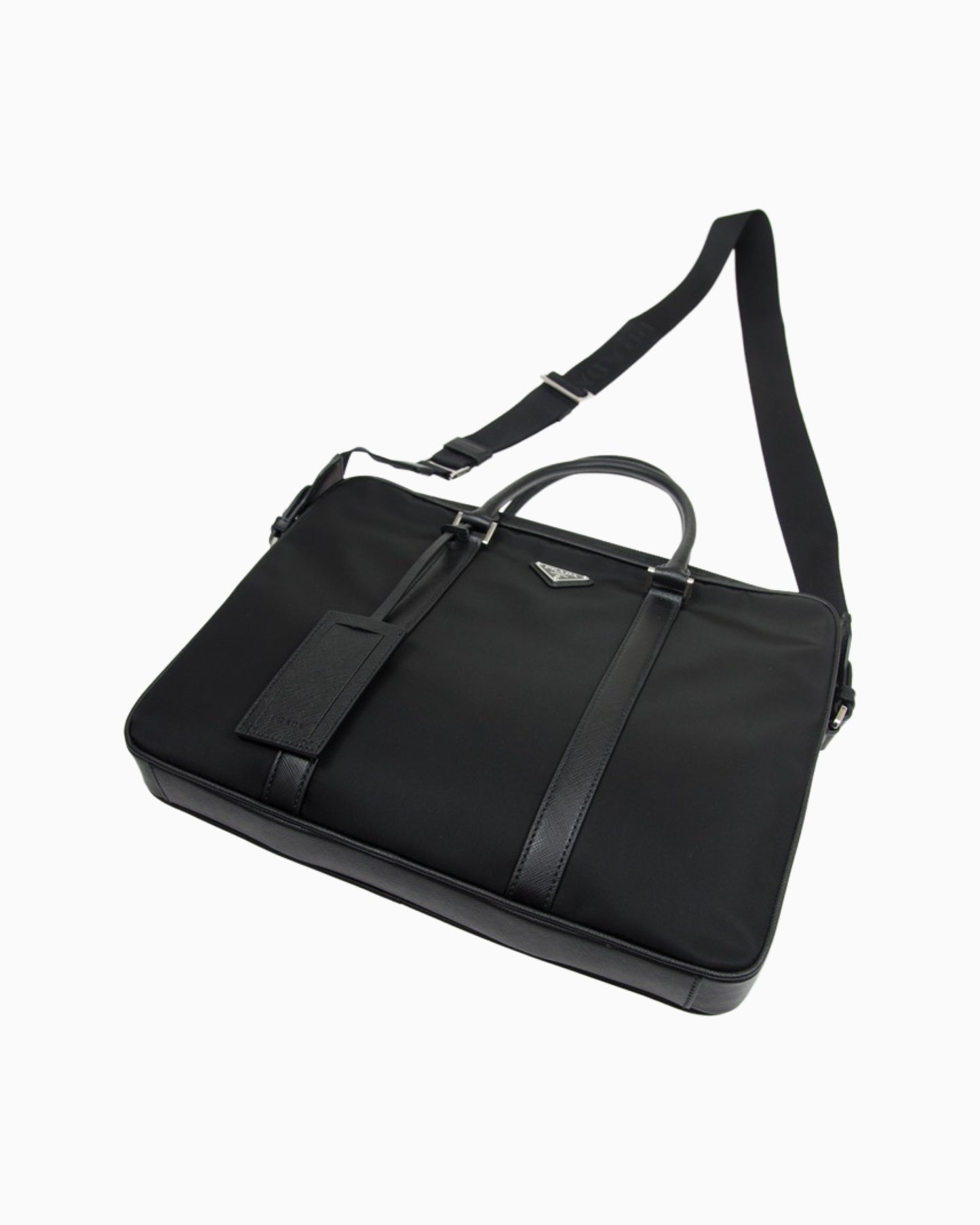 Prada Nylon Briefcase Work Bag