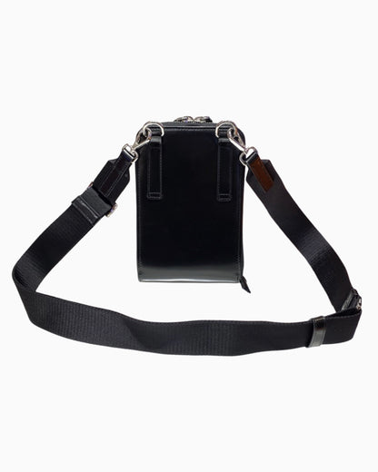 Prada Brushed Leather Smartphone Shoulder Bag