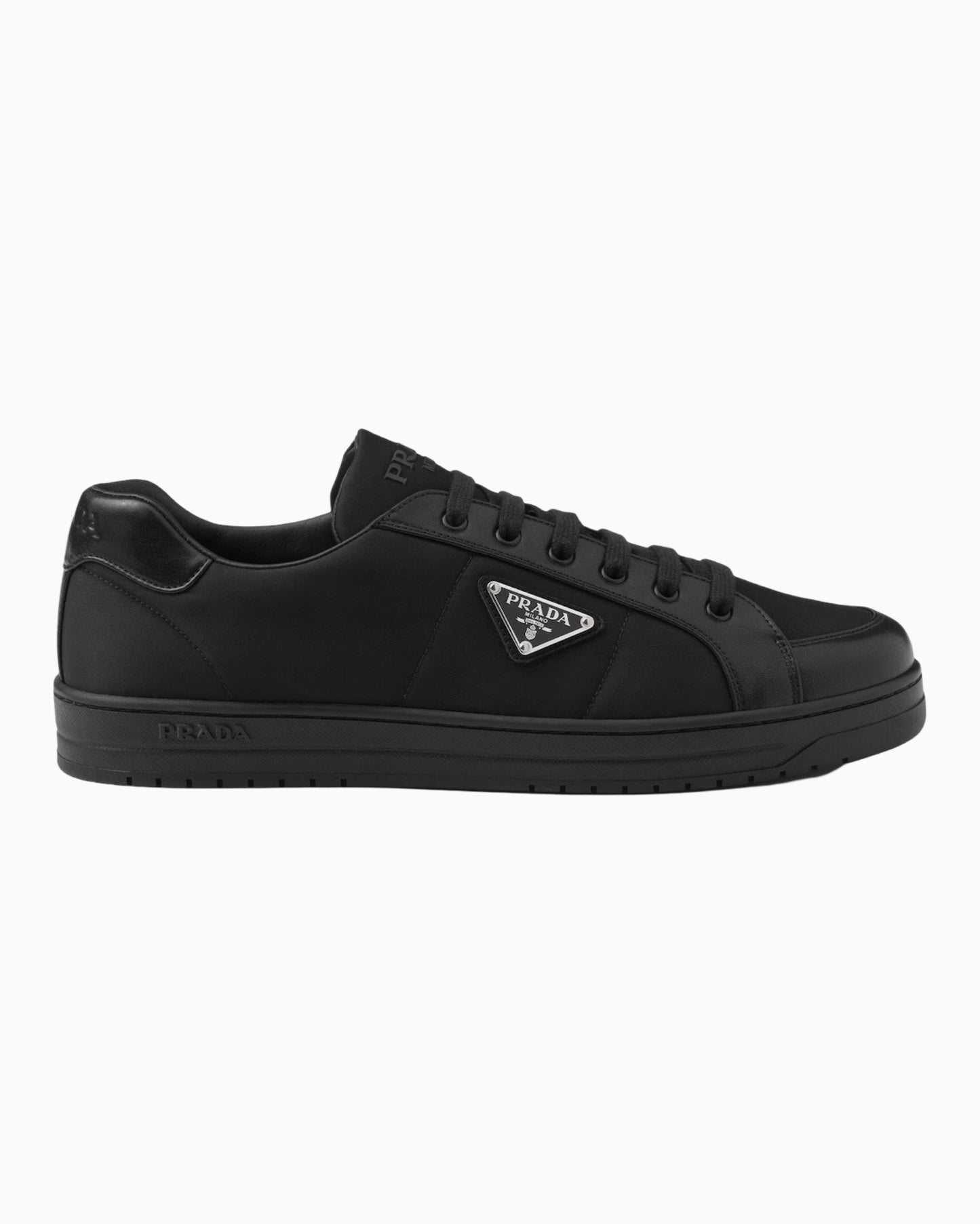 Prada Nappa Leather & Re-Nylon Downtown Sneaker