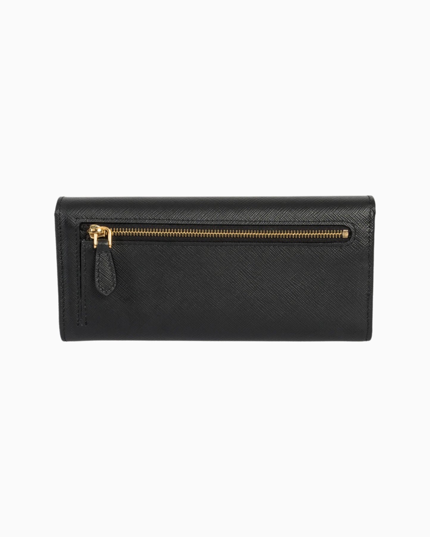 Prada Saffiano Leather Large Folded Wallet