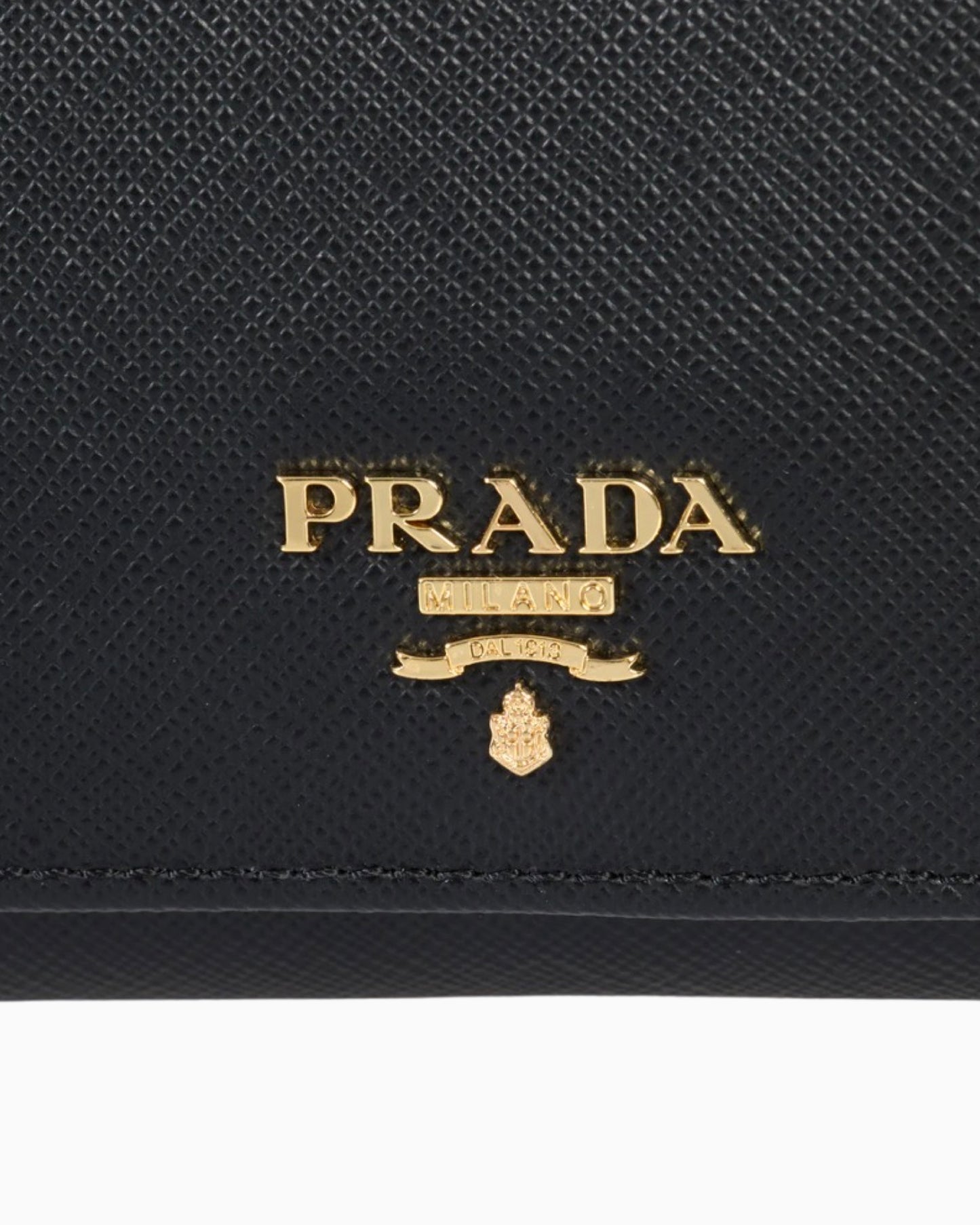 Prada Saffiano Leather Large Folded Wallet