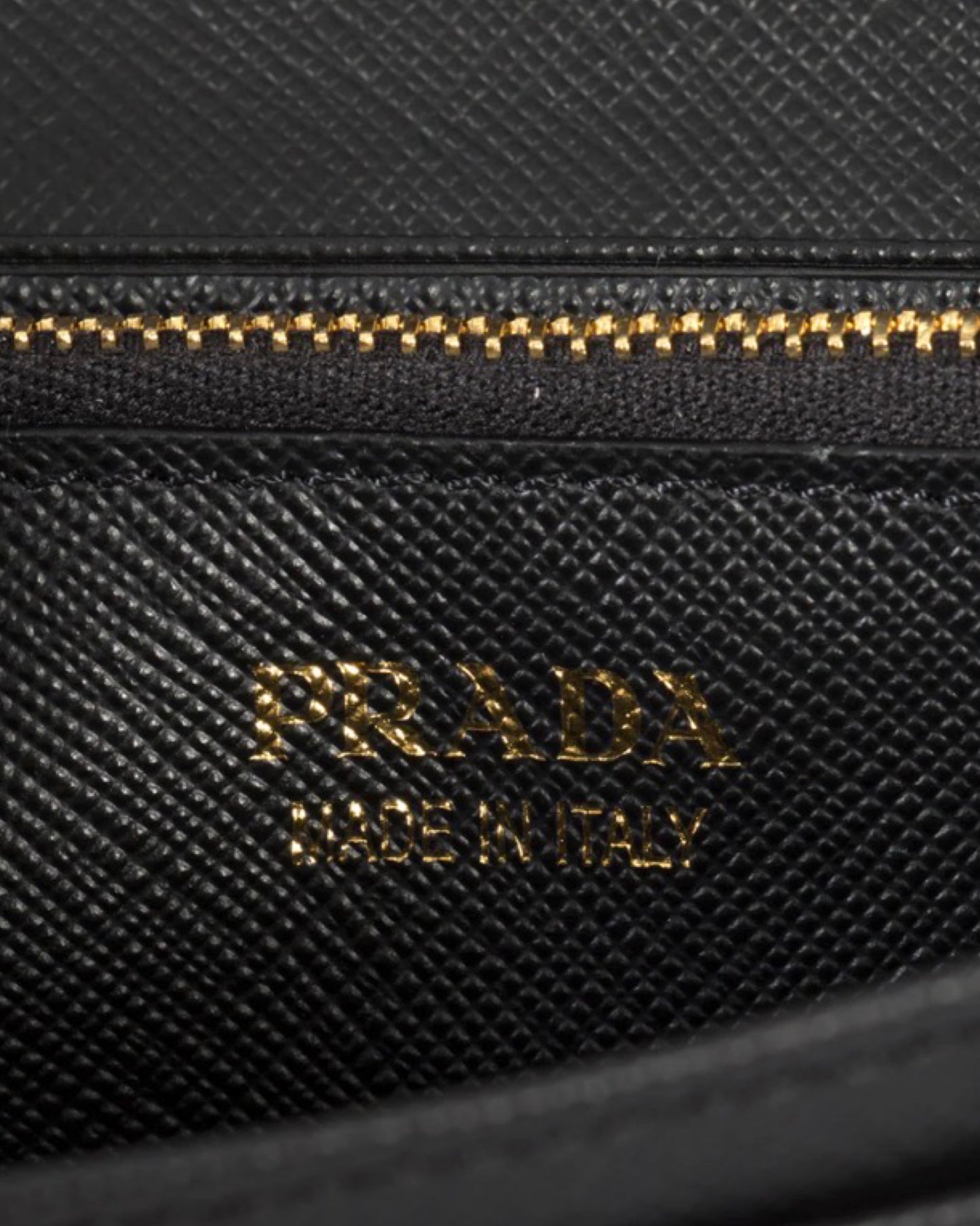 Prada Saffiano Leather Large Folded Wallet