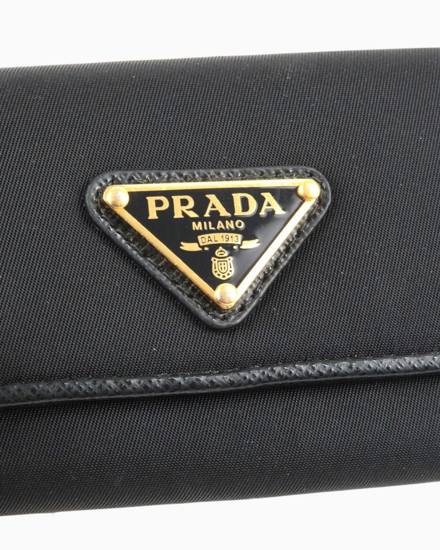 Prada Nylon Key Case Wallet