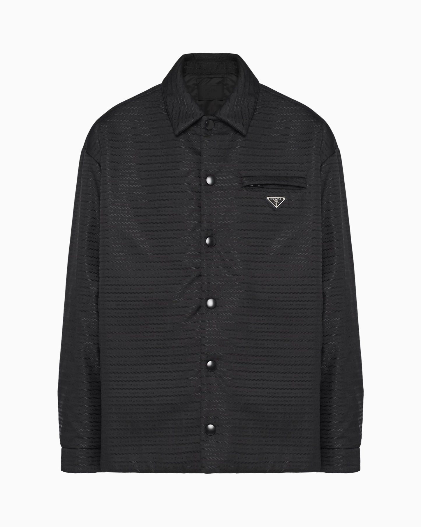 Prada Re-Nylon Padded Shirt Jacket