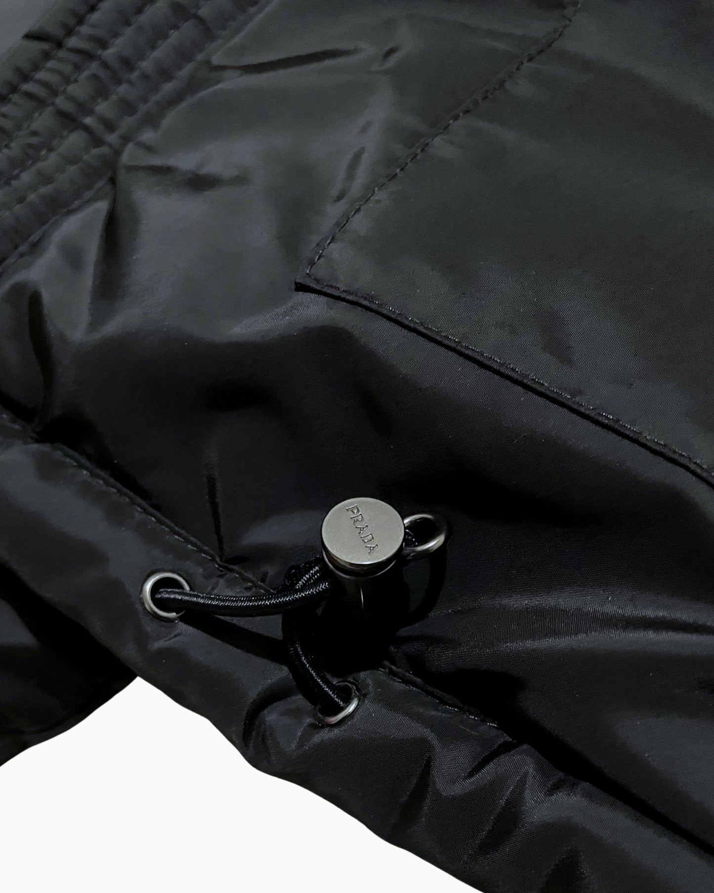 Prada Nylon Goose Down Puffer Jacket