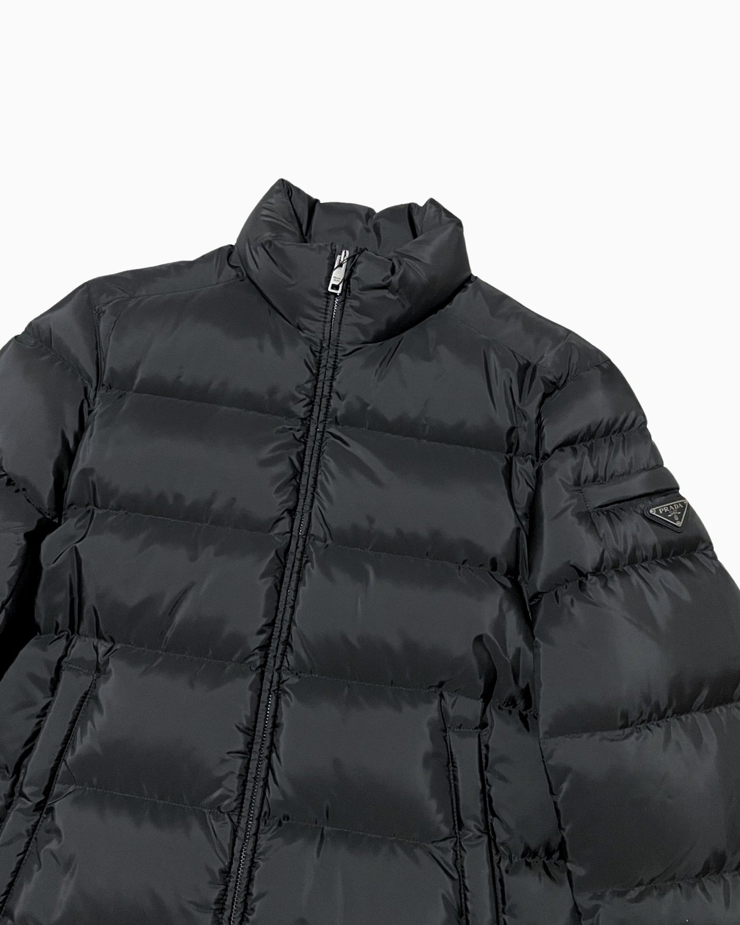 Prada Nylon Goose Down Puffer Jacket