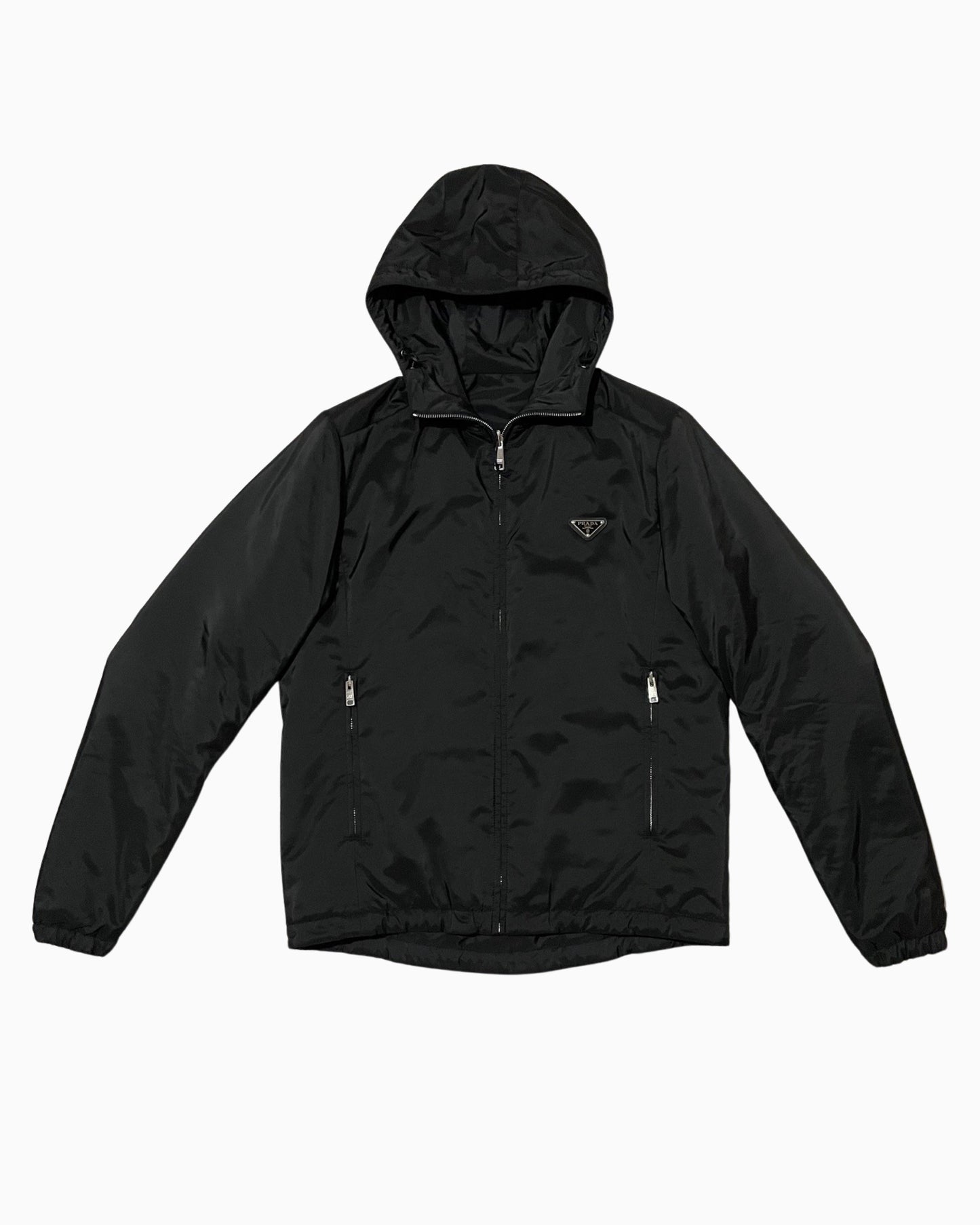 Prada Reversible Padded Nylon Windbreaker Jacket