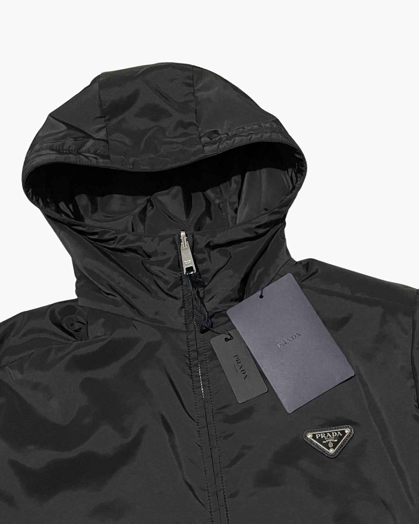 Prada Reversible Padded Nylon Windbreaker Jacket