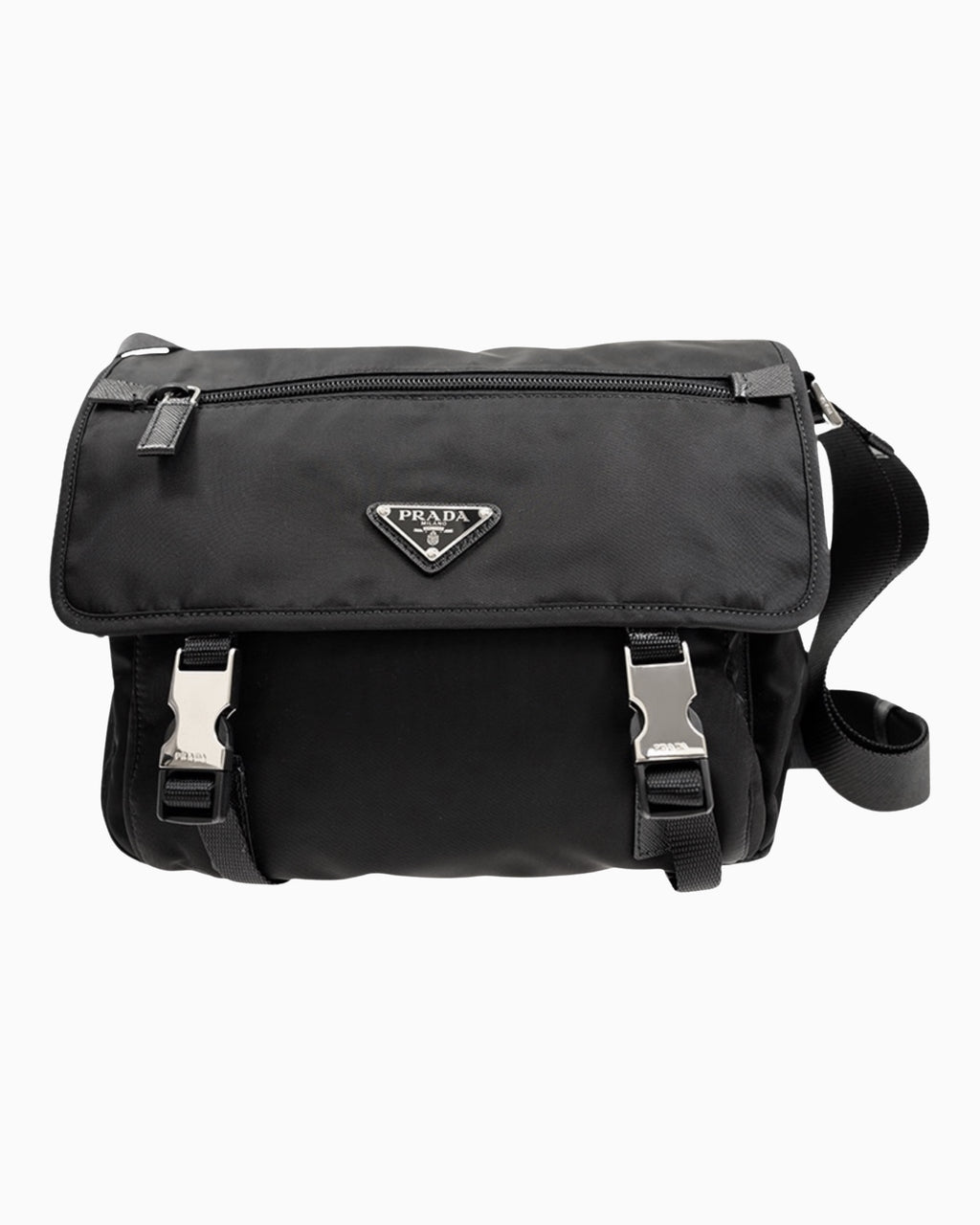 Prada tessuto hotsell nylon messenger bag