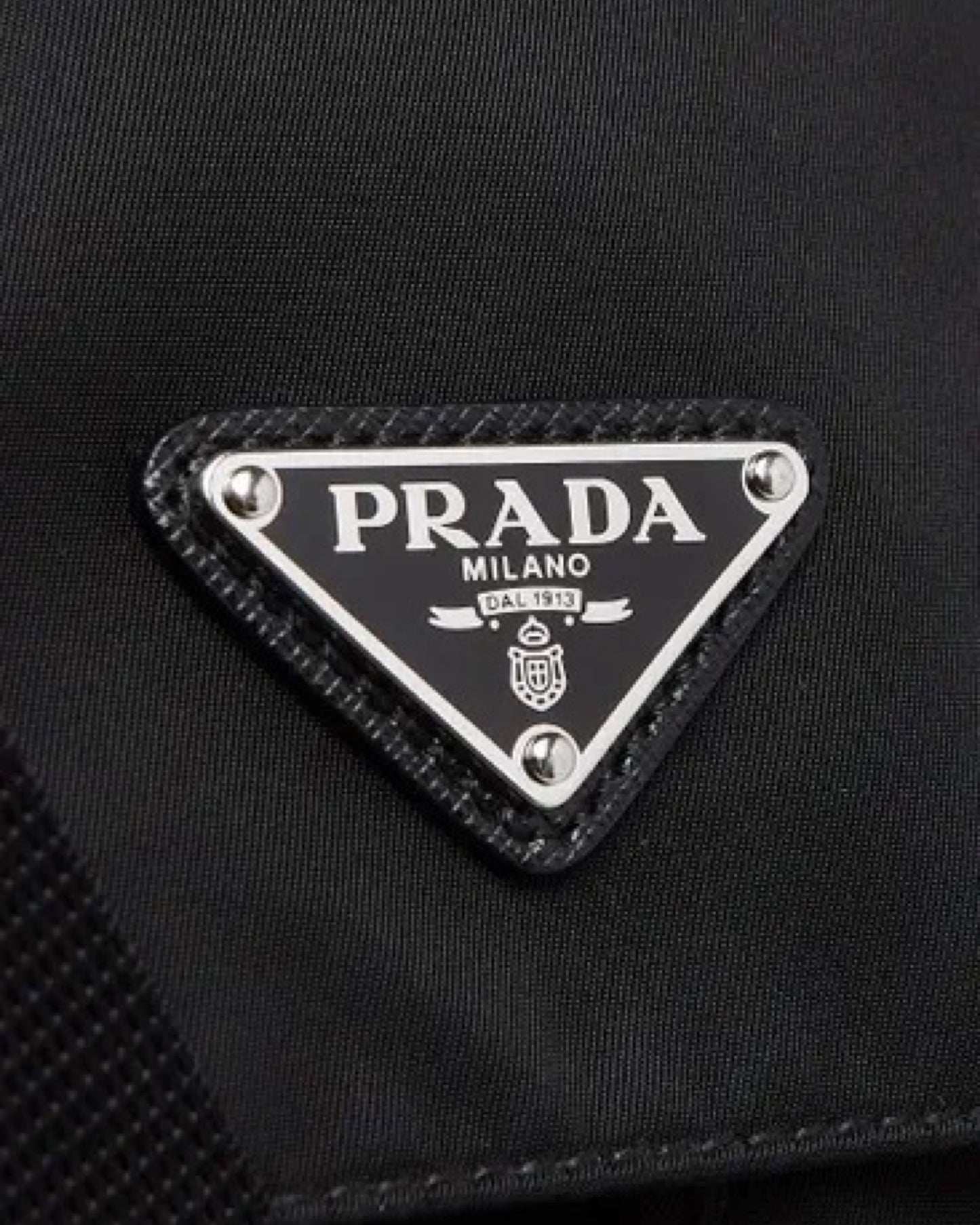 Prada Nylon Shoulder Messenger Bag