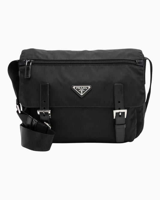 Prada Nylon Shoulder Messenger Bag