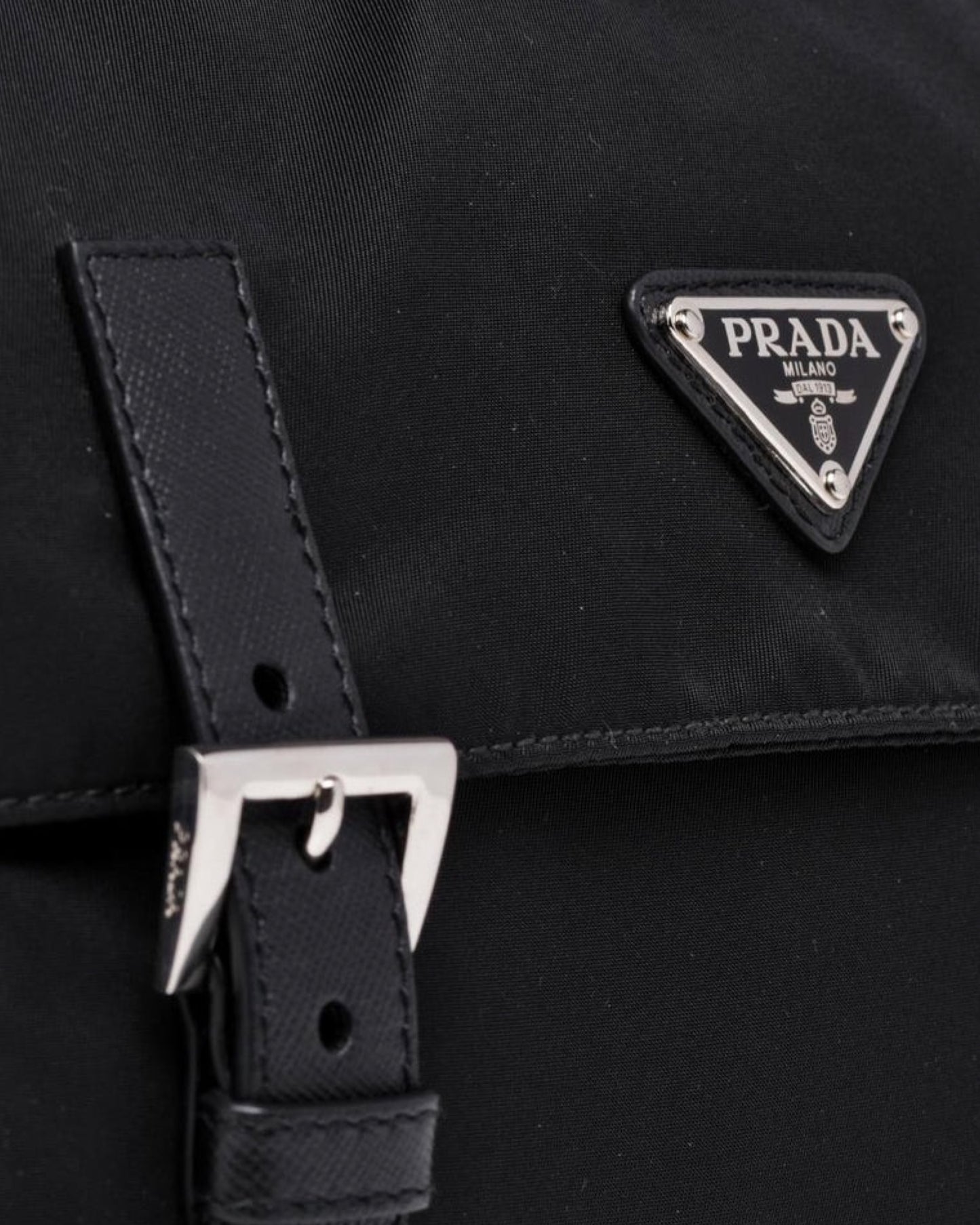 Prada Nylon Shoulder Messenger Bag