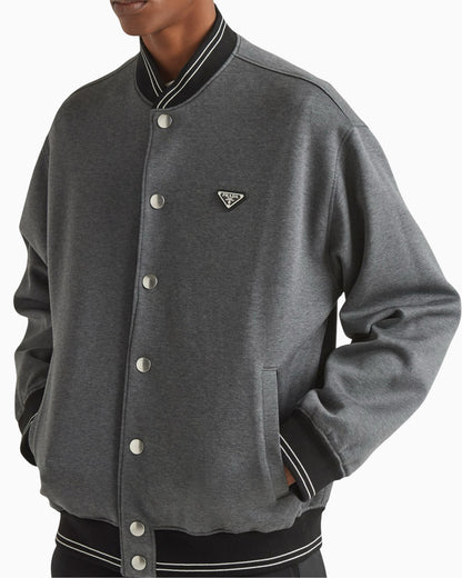 Prada Reversible Re-Nylon and Cotton Bomber Jacket