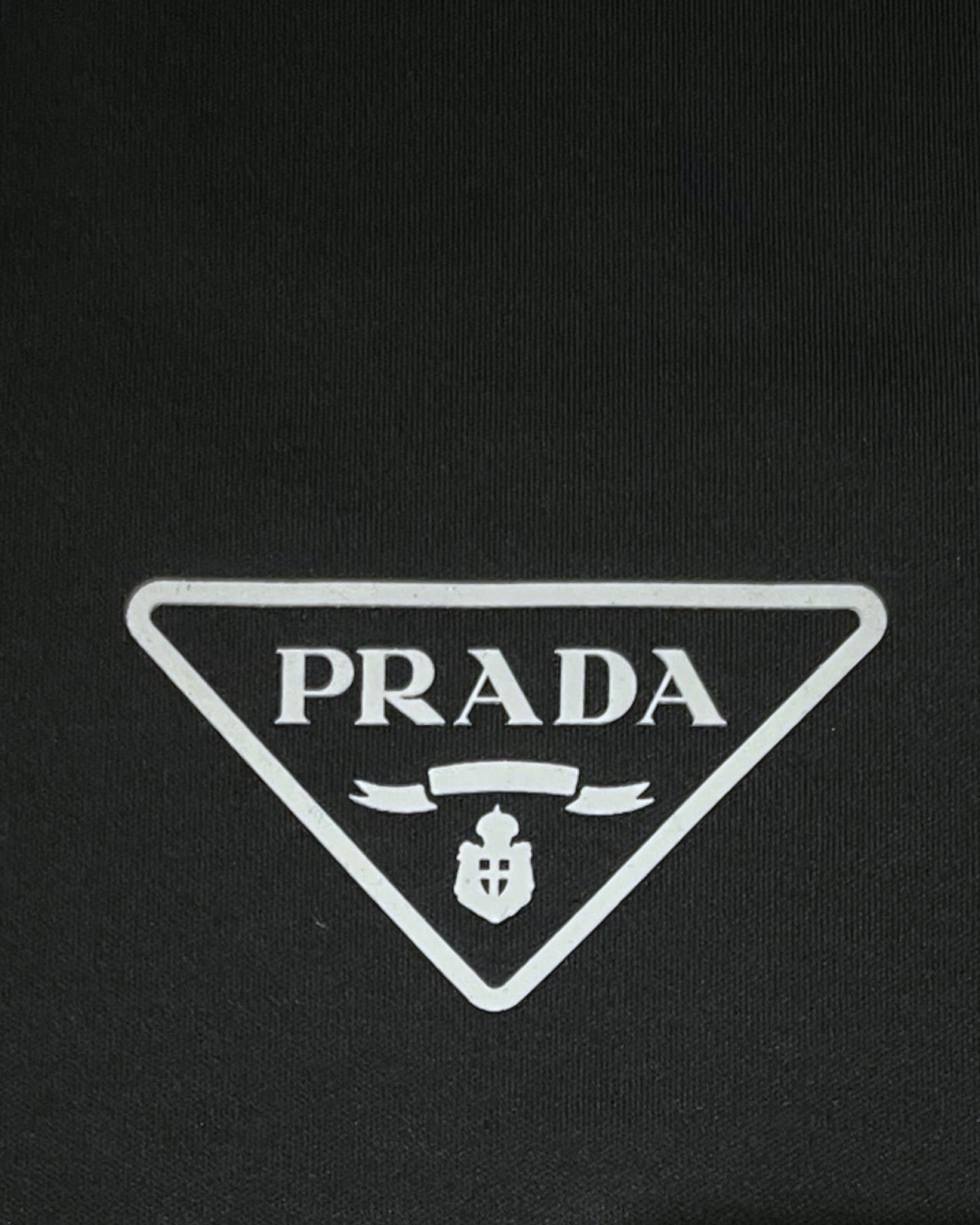 Prada Enamel Chest Logo T-shirt