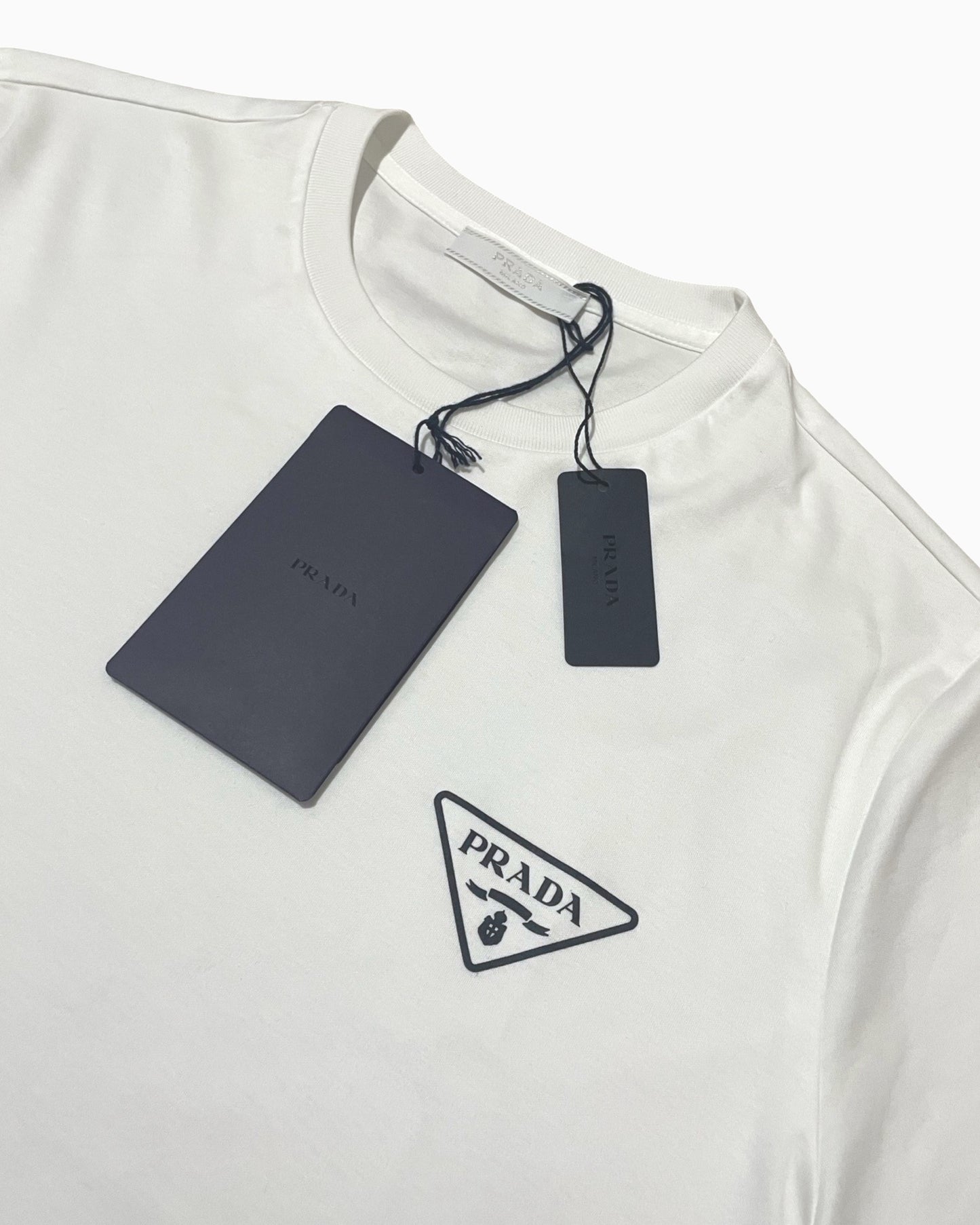 Prada Enamel Chest Logo T-shirt