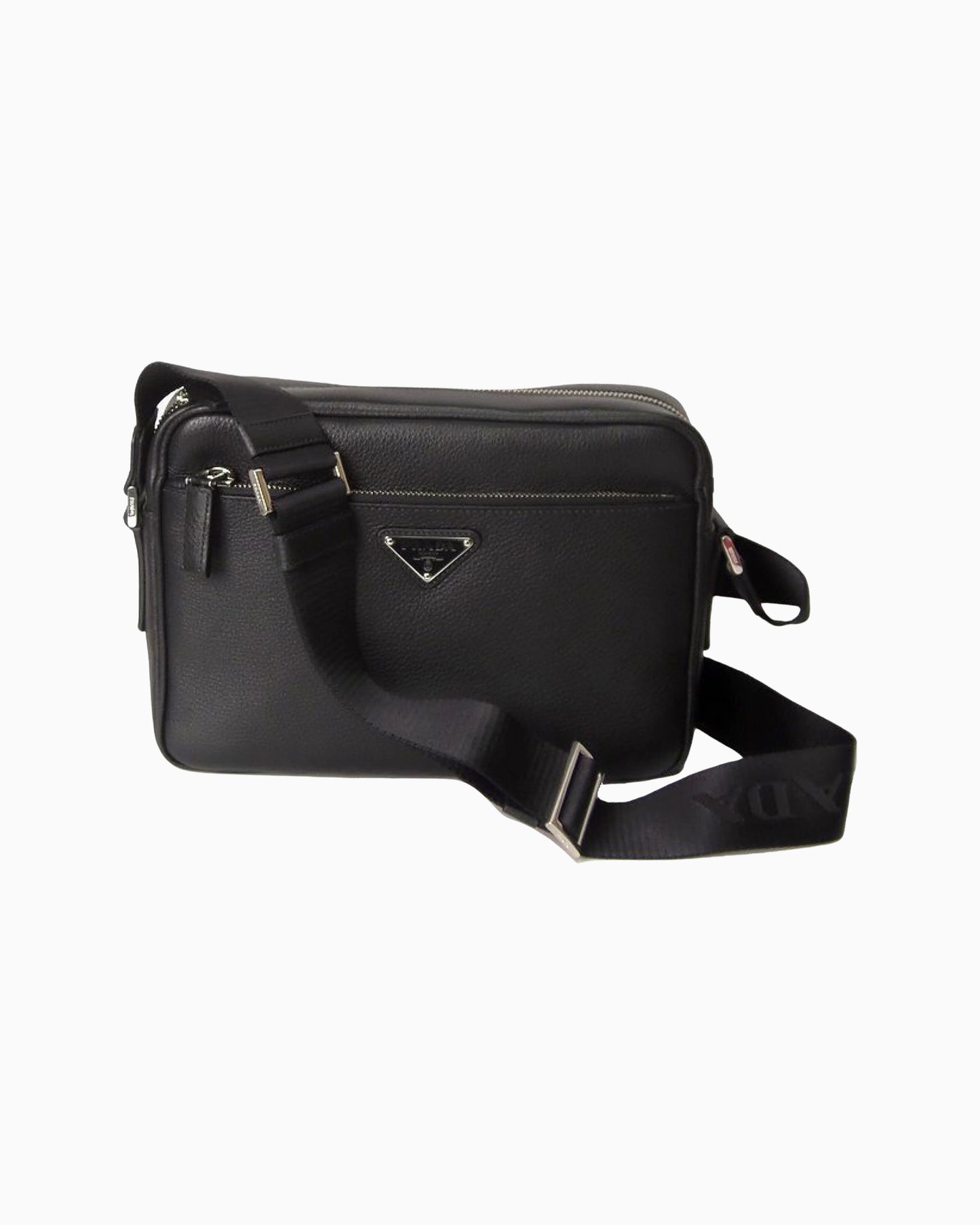 Prada Leather Messenger Bag