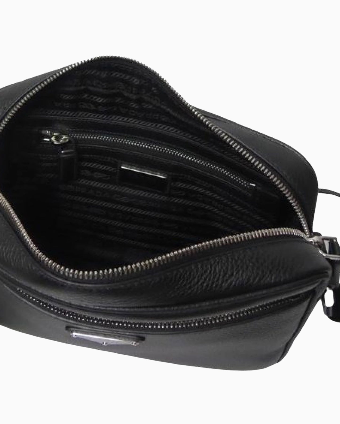 Prada Leather Messenger Bag