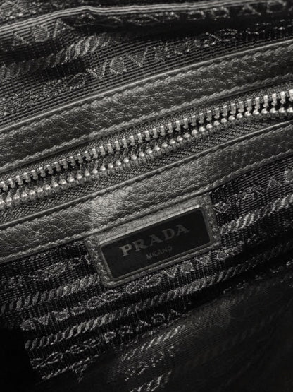 Prada Leather Messenger Bag