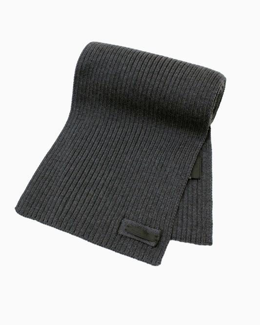 Prada Wool Logo Tab Scarf