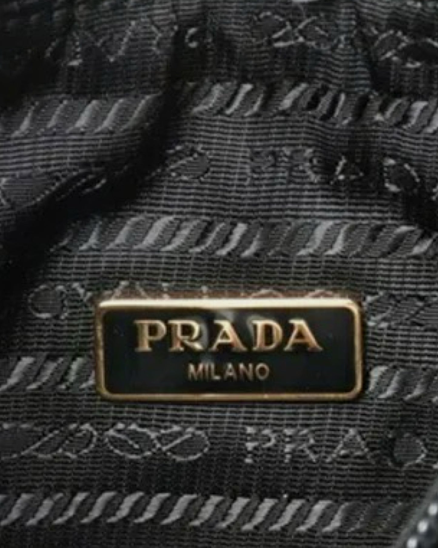 Prada Nylon Quilted Handbag