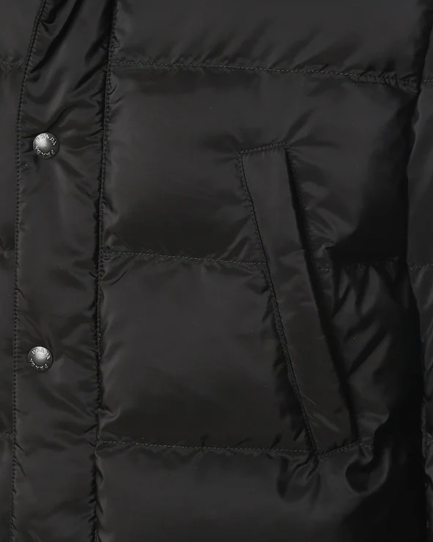 Prada Nylon Goose Down Puffer Jacket