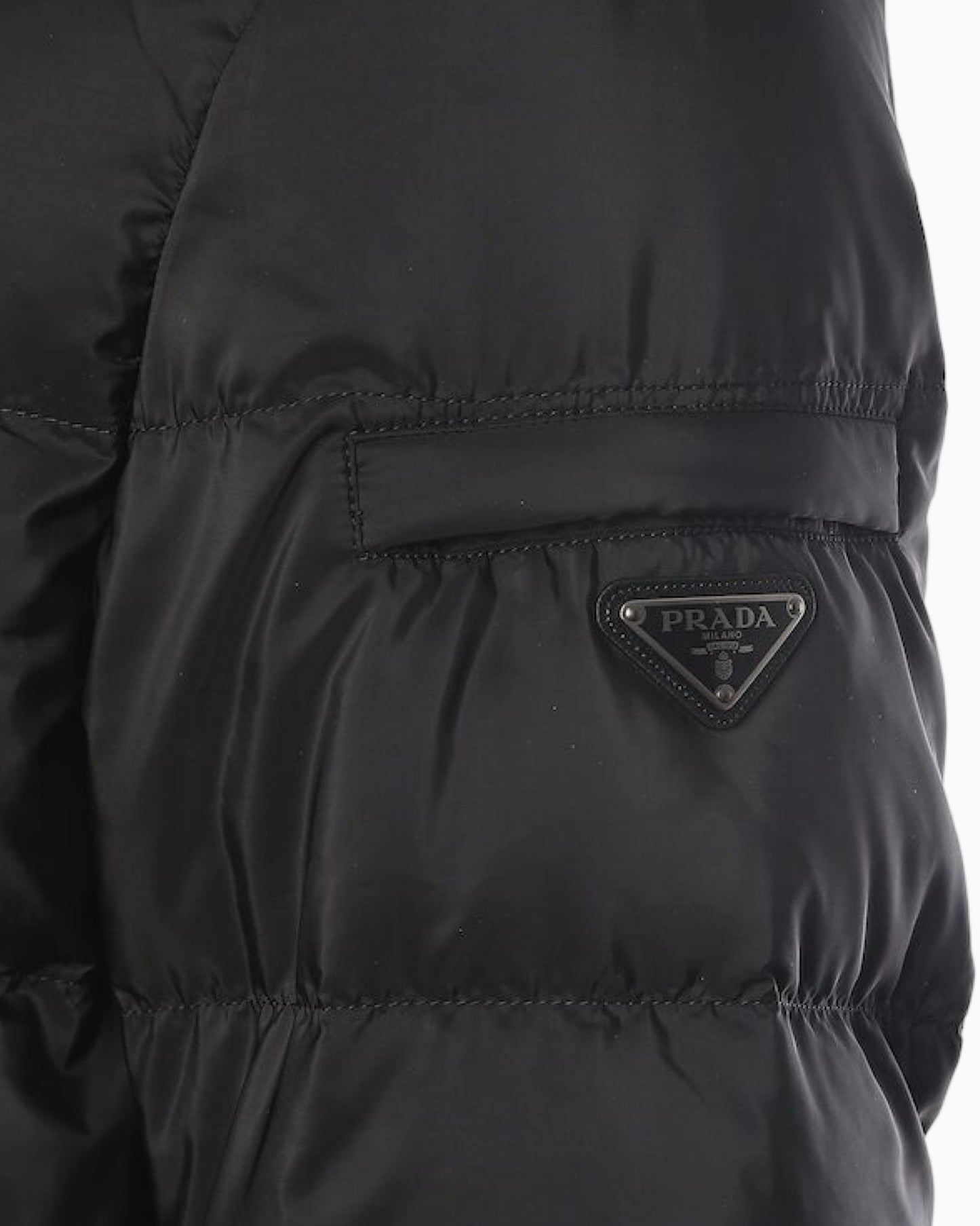 Prada Nylon Goose Down Puffer Jacket