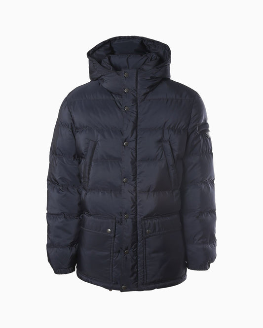 Prada Nylon Goose Down Puffer Jacket