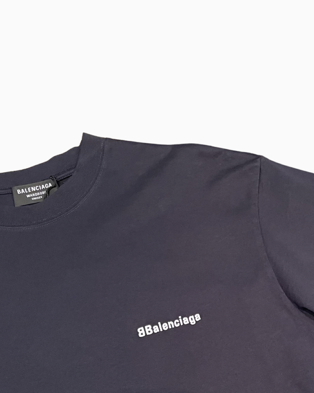 Balenciaga BB logo print Tshirt black  MODES