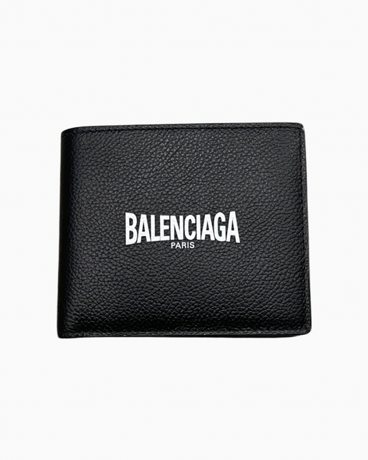 Balenciaga Square Folded Logo Wallet