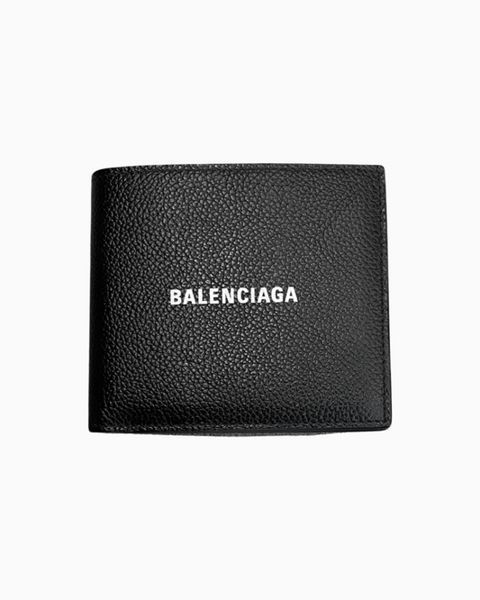 Balenciaga Square Folded Logo Wallet